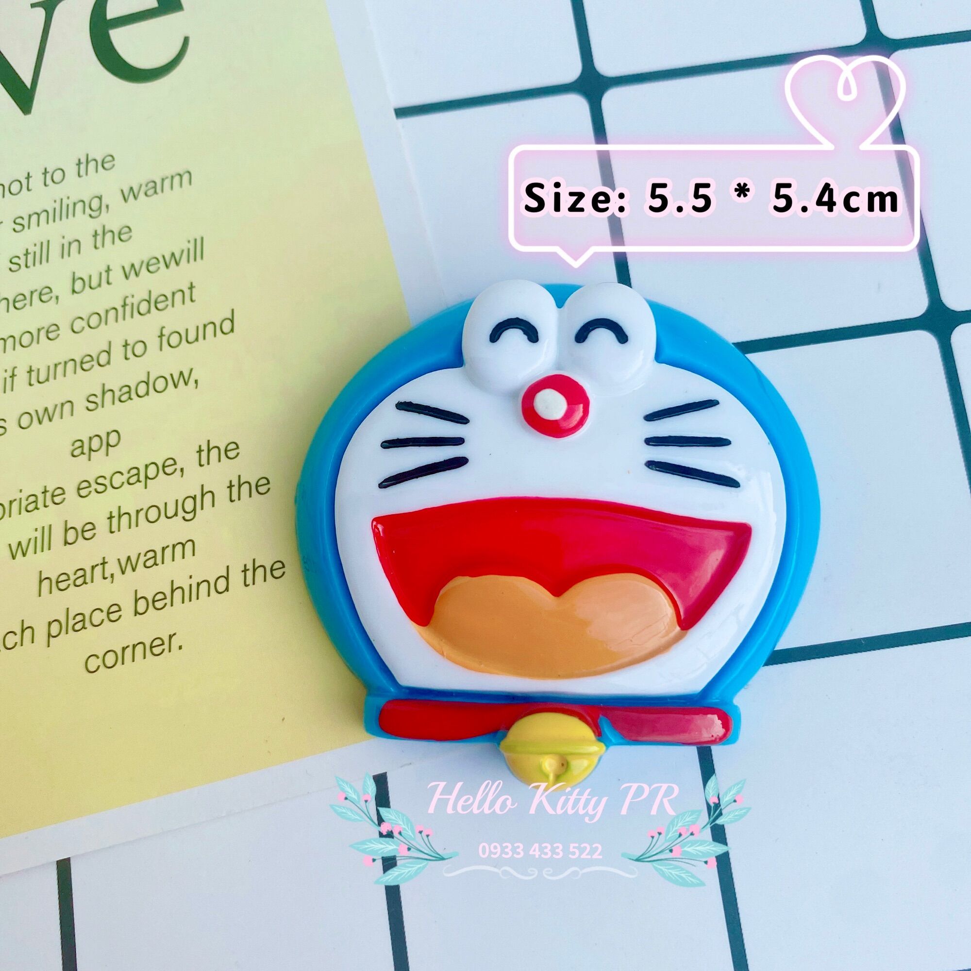 Charm icon trang trí phụ kiện Hello Kitty - Doremon Doraemon