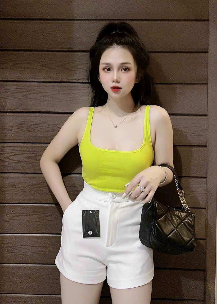 Quần Short nữ UMI lưng cao co giãn