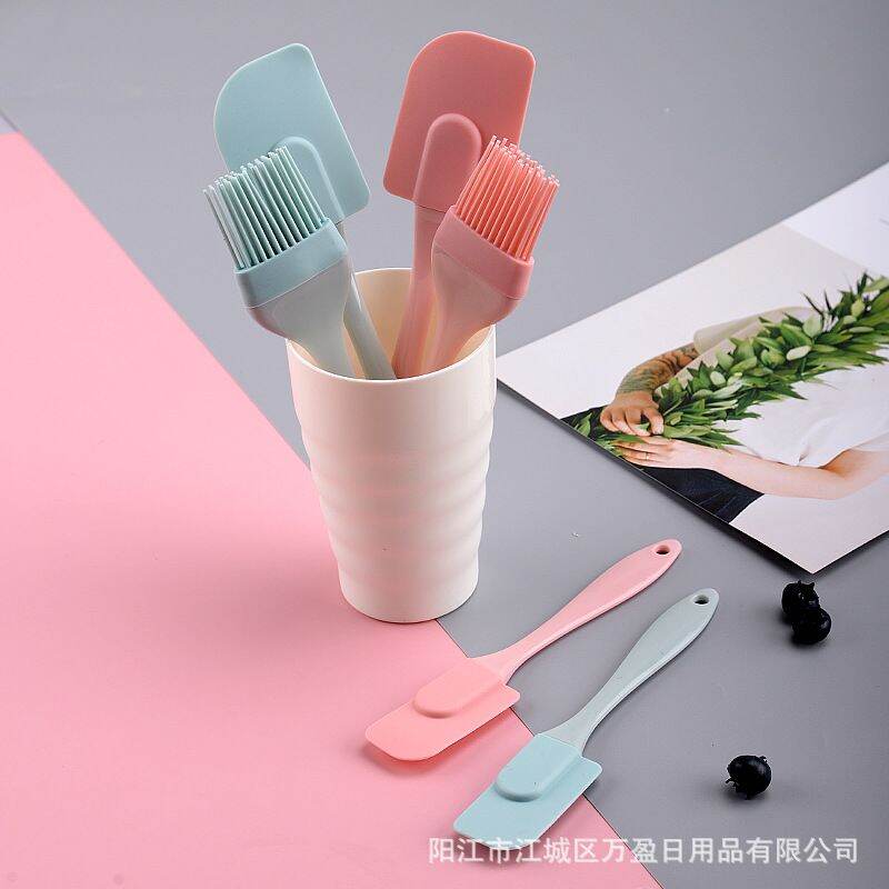 SET 3 SẢN PHẨM SILICON CAO CẤP DỤNG CỤ NẤU ĂN/ LÀM BÁNH CHO NHÀ BẾP