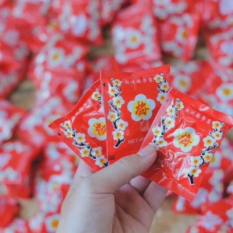 [HCM]Ô Mai Xí Muội Hoa Anh Đào
