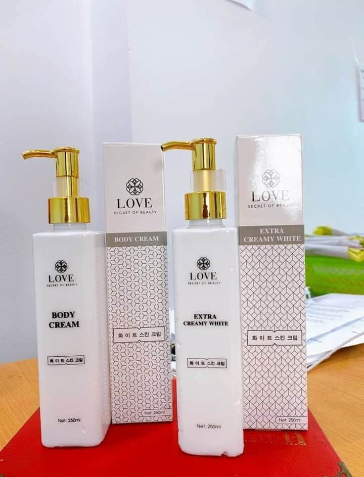 Bộ tắm trắng love cao cấp hàn quốc