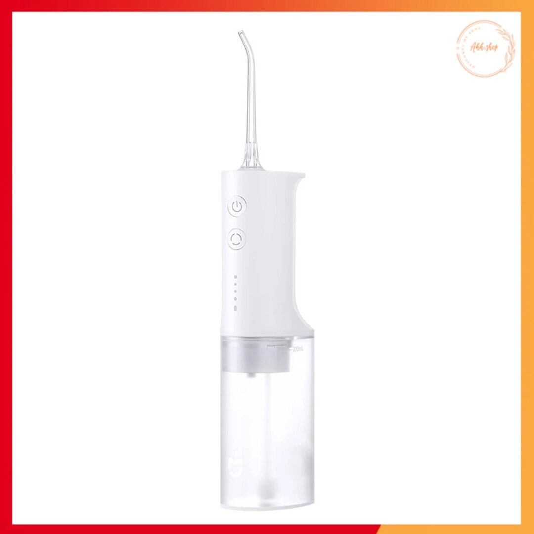 Máy tăm nước Xiaomi Mijia Flosser - Bình xịt vệ sinh răng miệng Xiaomi Mijia Flosser 4 đầu vòi 200ml