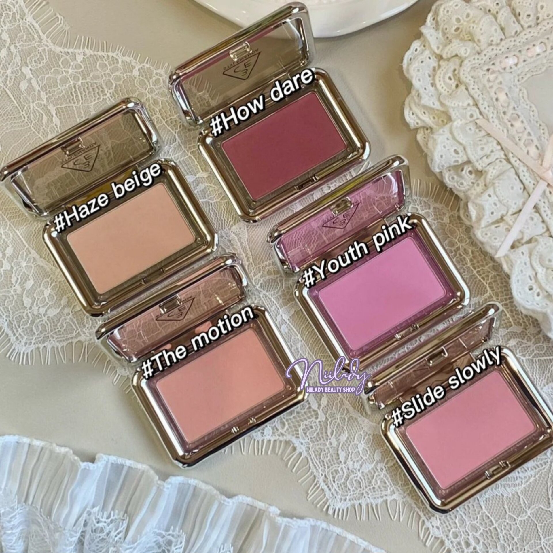 Má hồng 3CE New Take Face Blusher