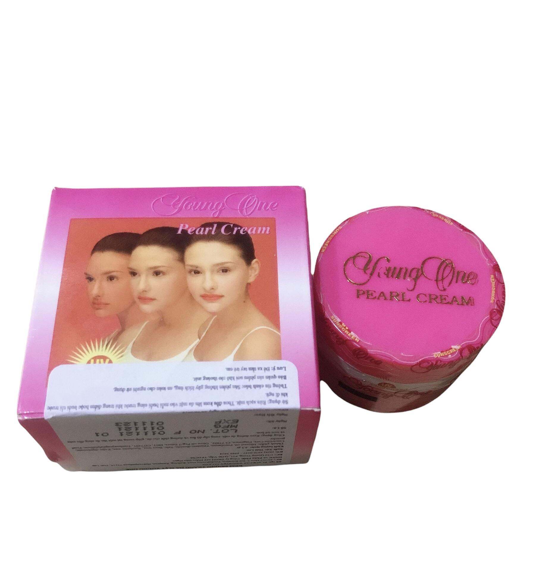 Kem cô gái tóc xù thái hàng chuẩn có tem, kem young one thái lan