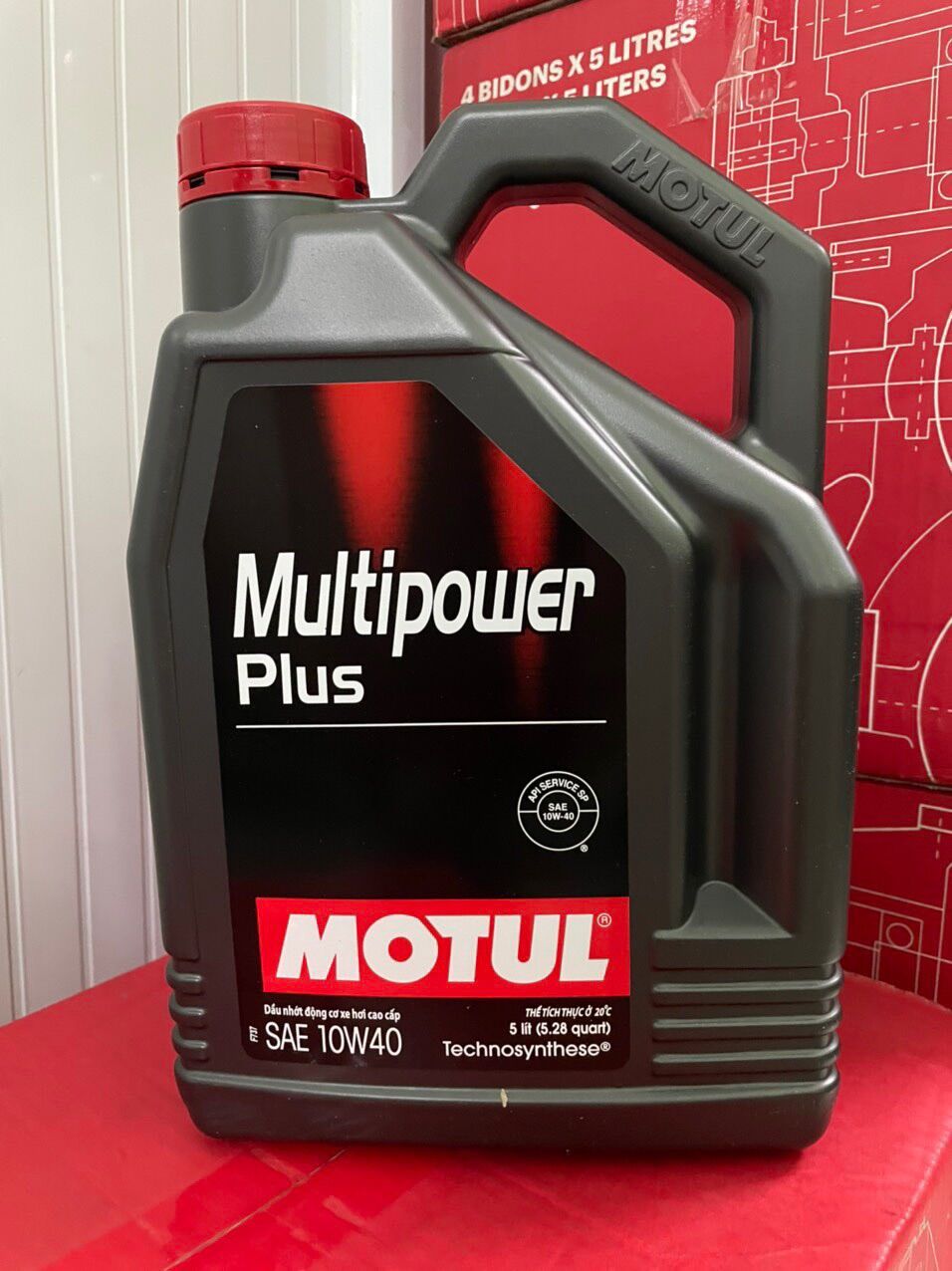 Dầu nhớt motul multipower plus 10w40 4lit