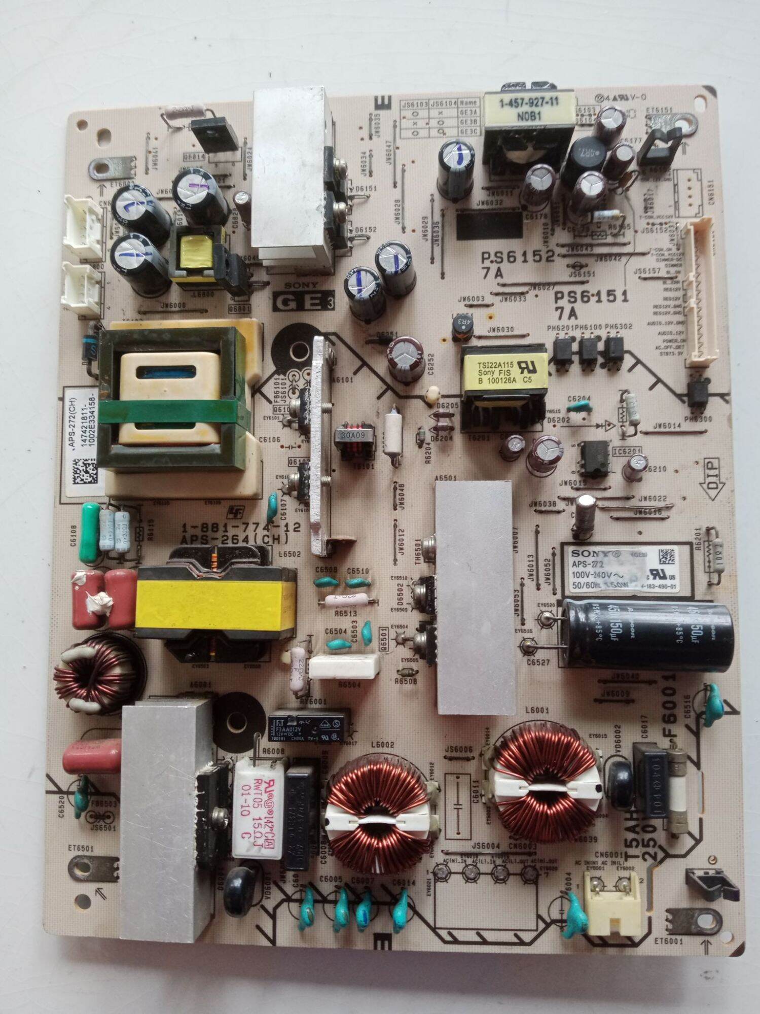 Bo nguồn tv sony 32ex600 bóc máy