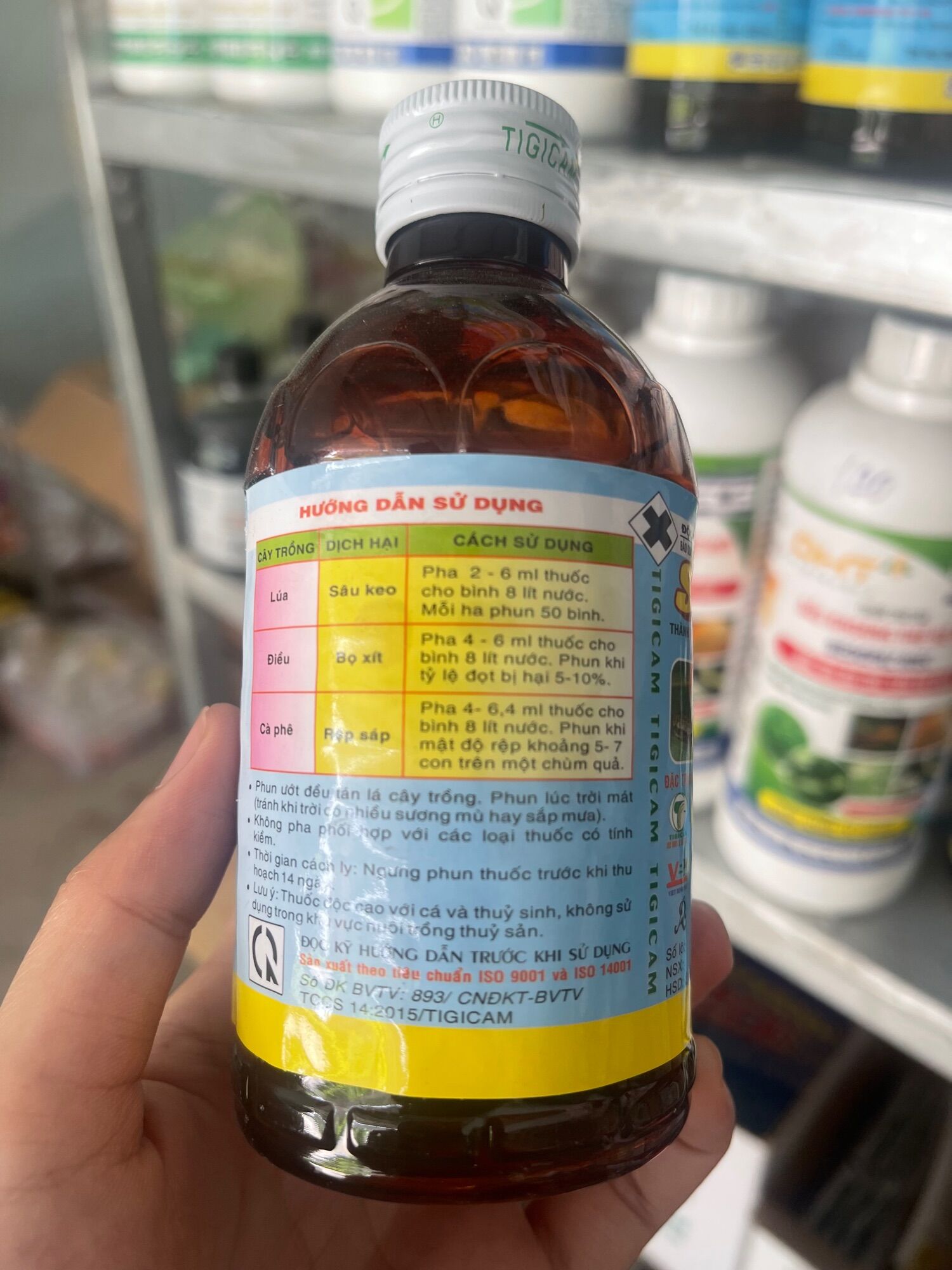 Sherbush thuốc trừ sâu, bọ xít, rệp sáp