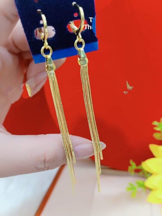 Bông tai Trang sức nữ đẹp bền màu