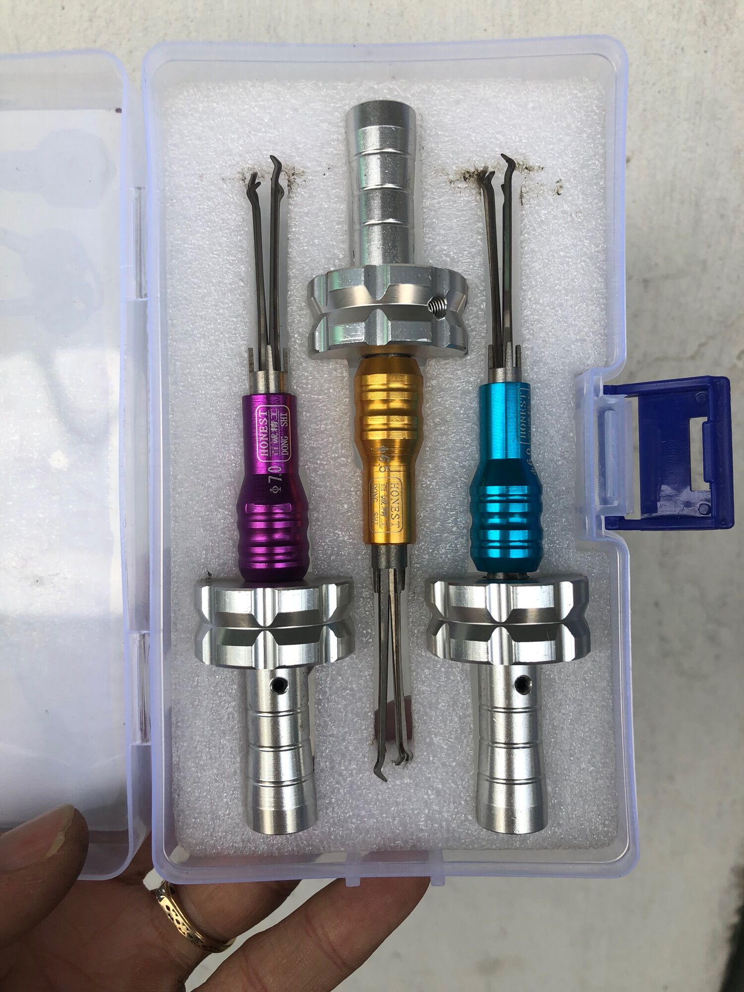 Bộ dụng cụ mở khoá 4 cạnh CAO CẤP