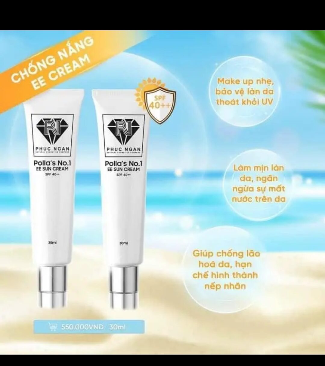 Kem Chống Nắng EE Sun Cream