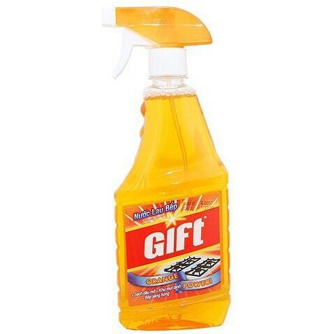 Nước lau bếp Gift hương cam