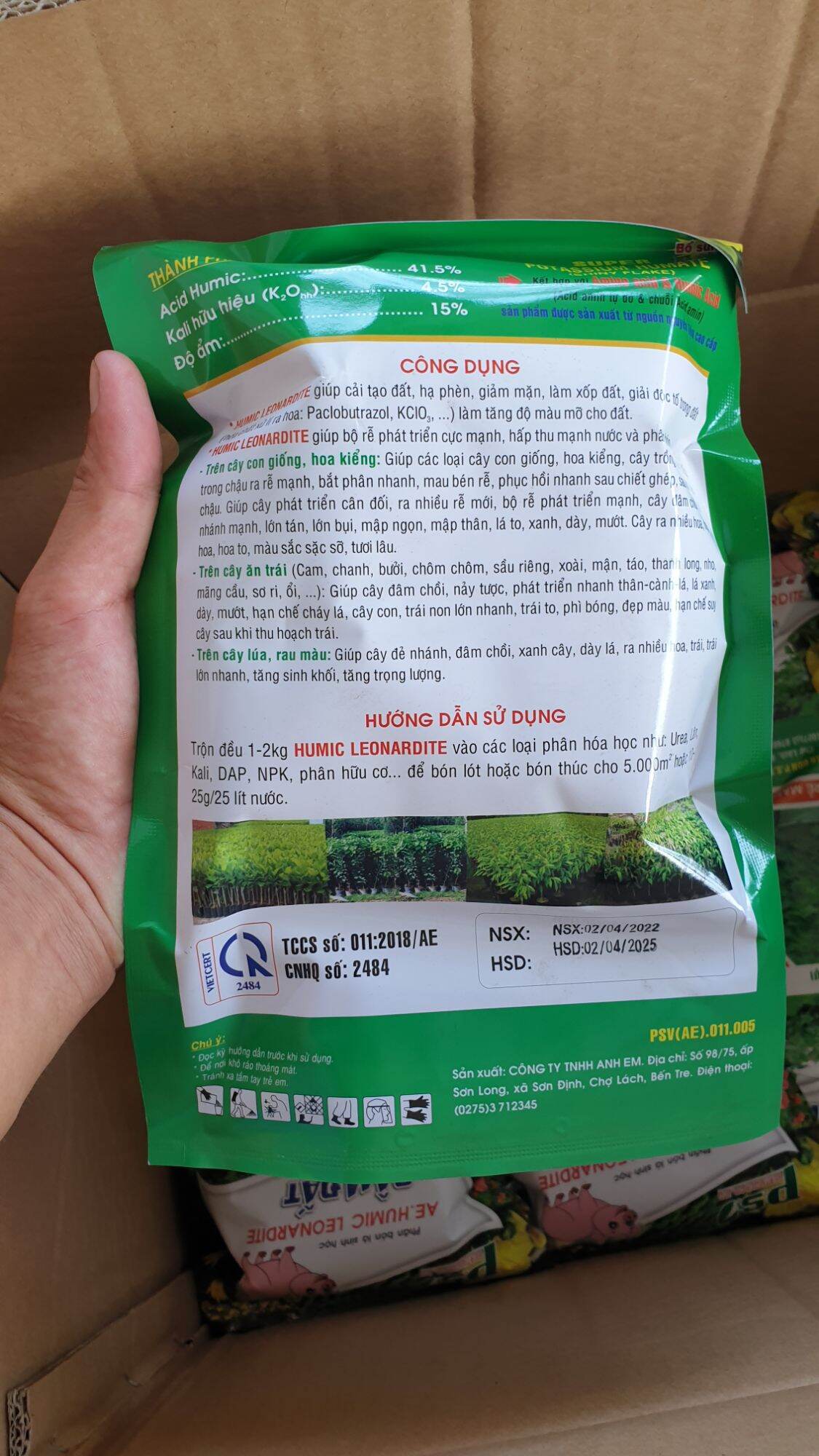 Sâm Đất - Humic Leonardite