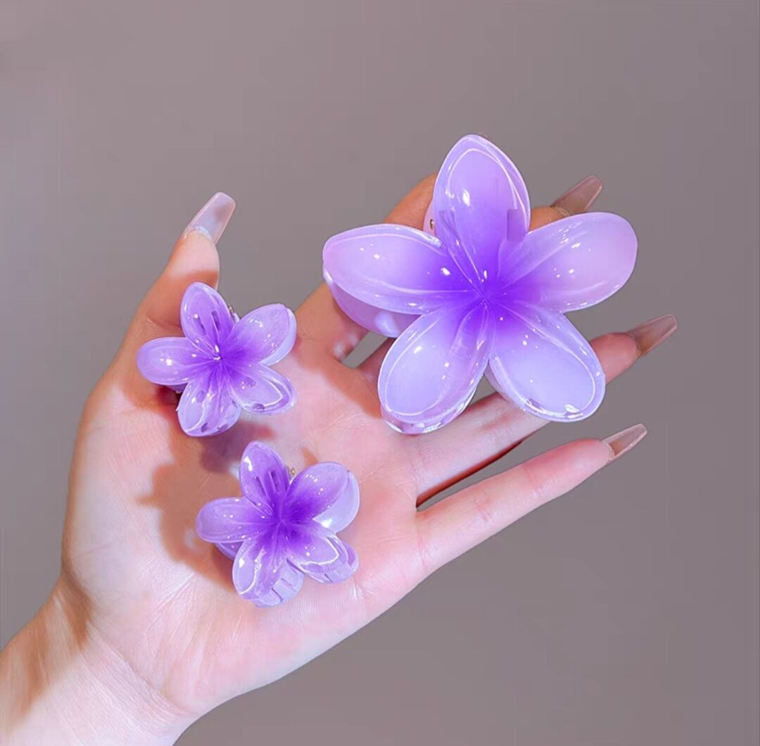 Kẹp hoa sứ size 4cm xinh xắn dễ thương