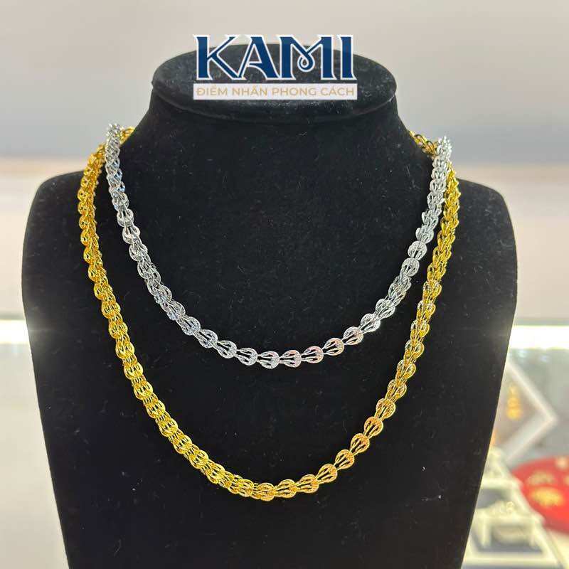 Dây chuyền đuôi phụng bền màu Kami trang sức sỉ