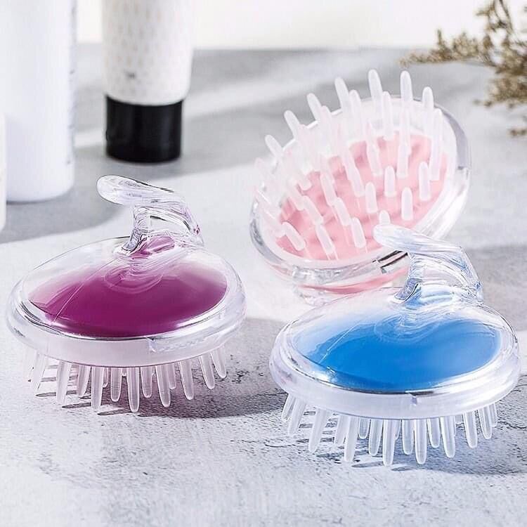 Lược gội đầu, massage da đầu