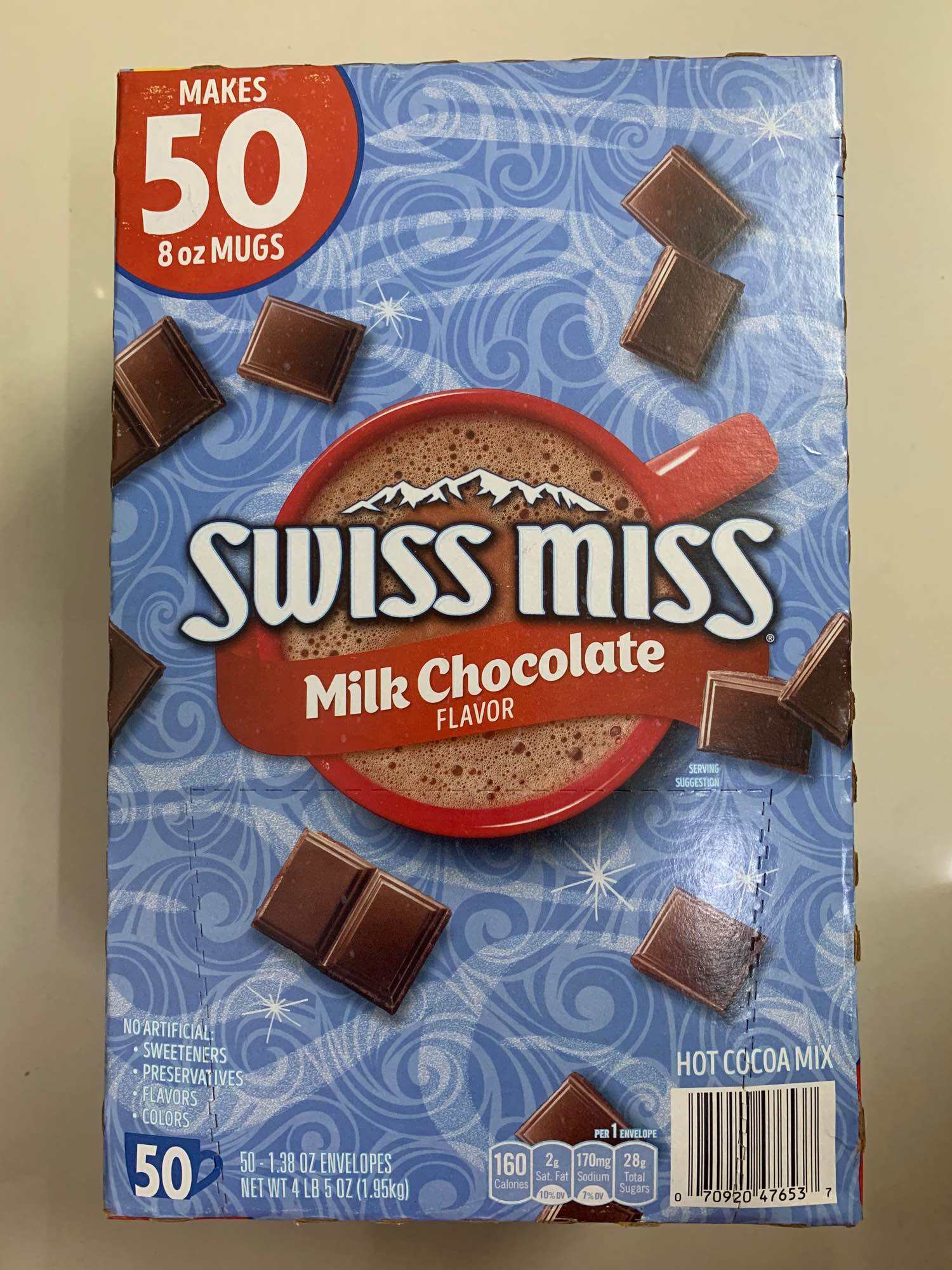 Hàng MỸ08 01 2025Bột Swiss Miss Milk Chocolate 1.95kg