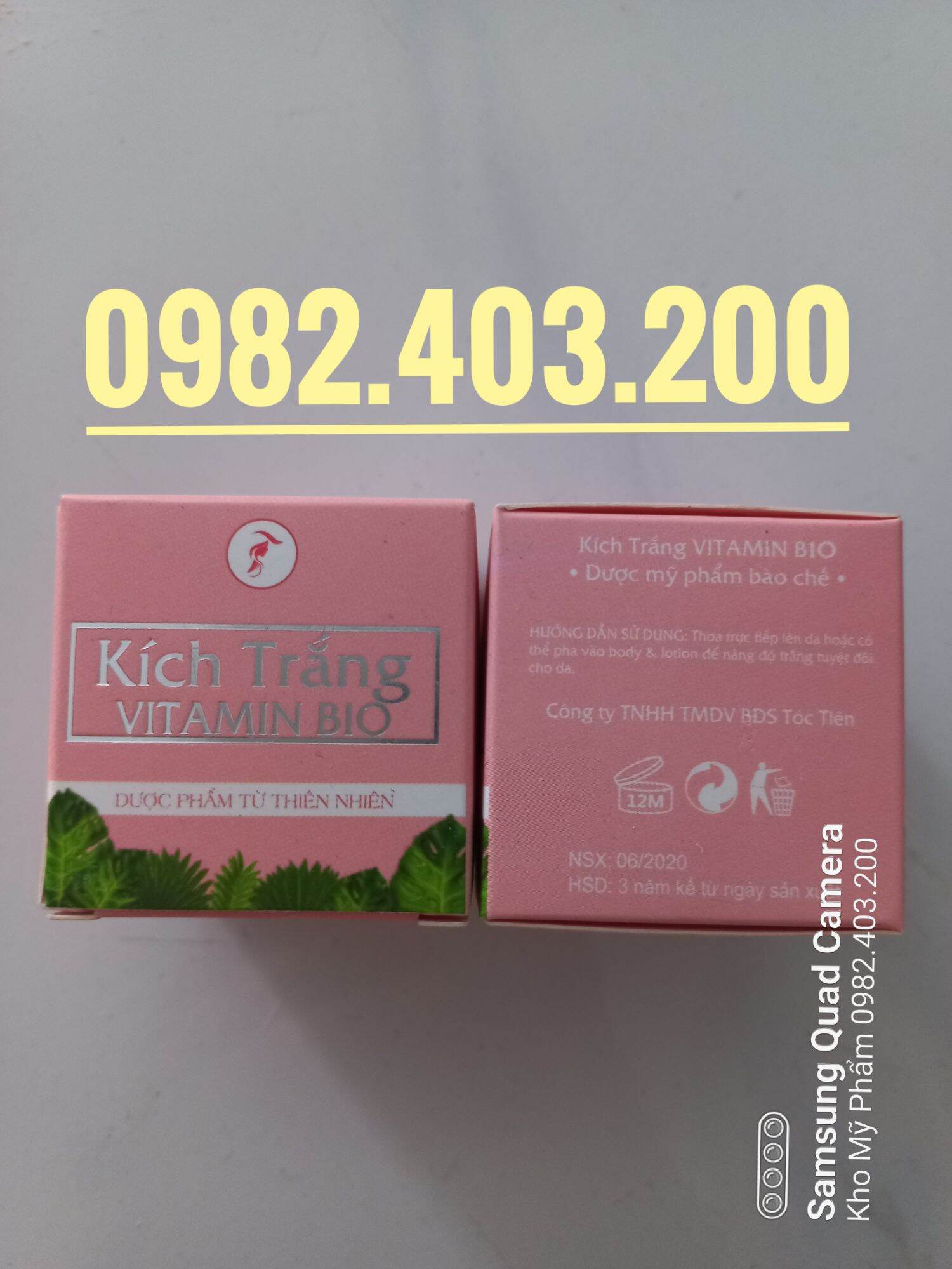 Lốc 6h kem kích trắng vitamin B10