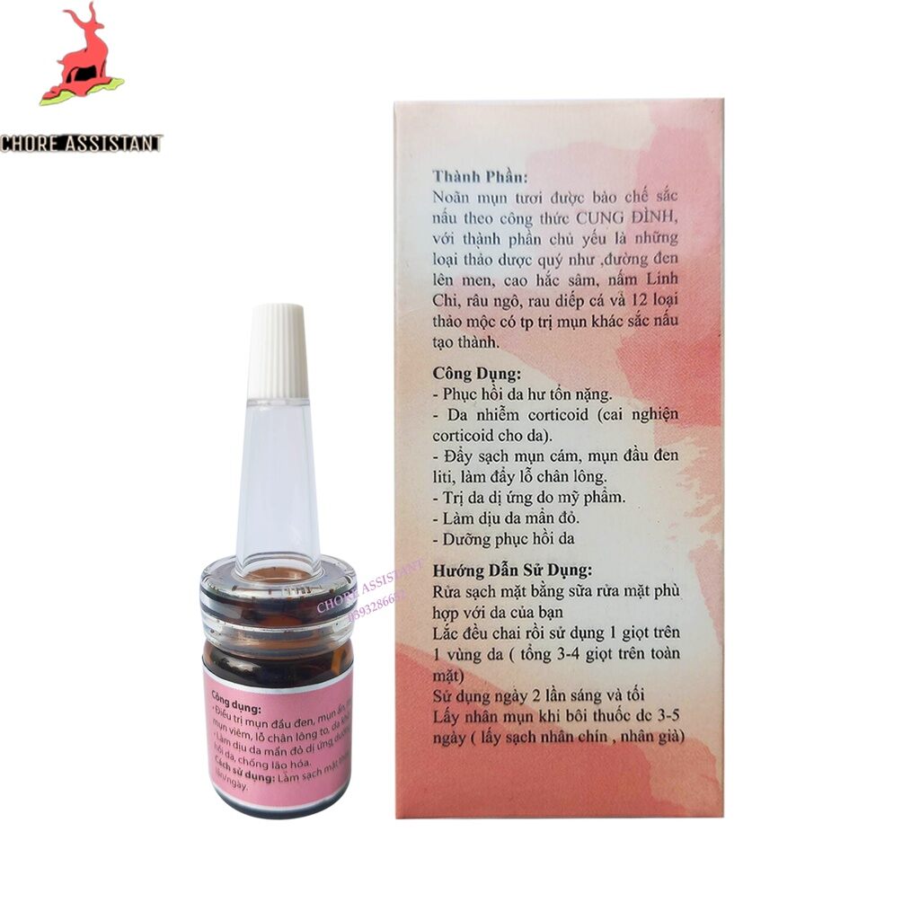 combo 10 noãn thực vật