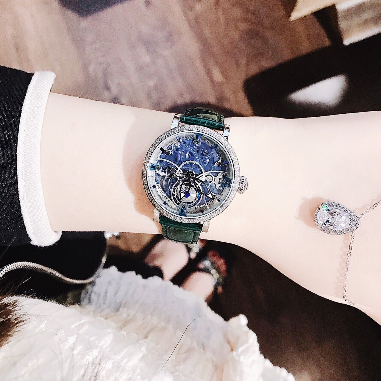 Đồng Hồ Nữ Hanboro Automatic