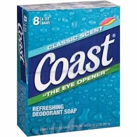 Xà bông cục coast lốc 16