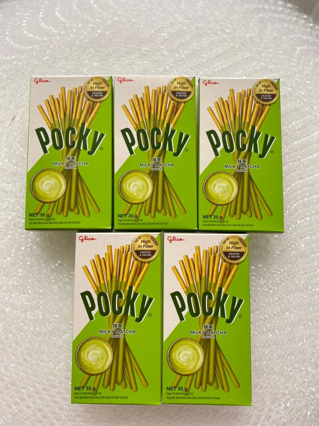 Bánh que phủ kem matcha trà xanh Nhật Bản GLICO Pocky Matcha 35g