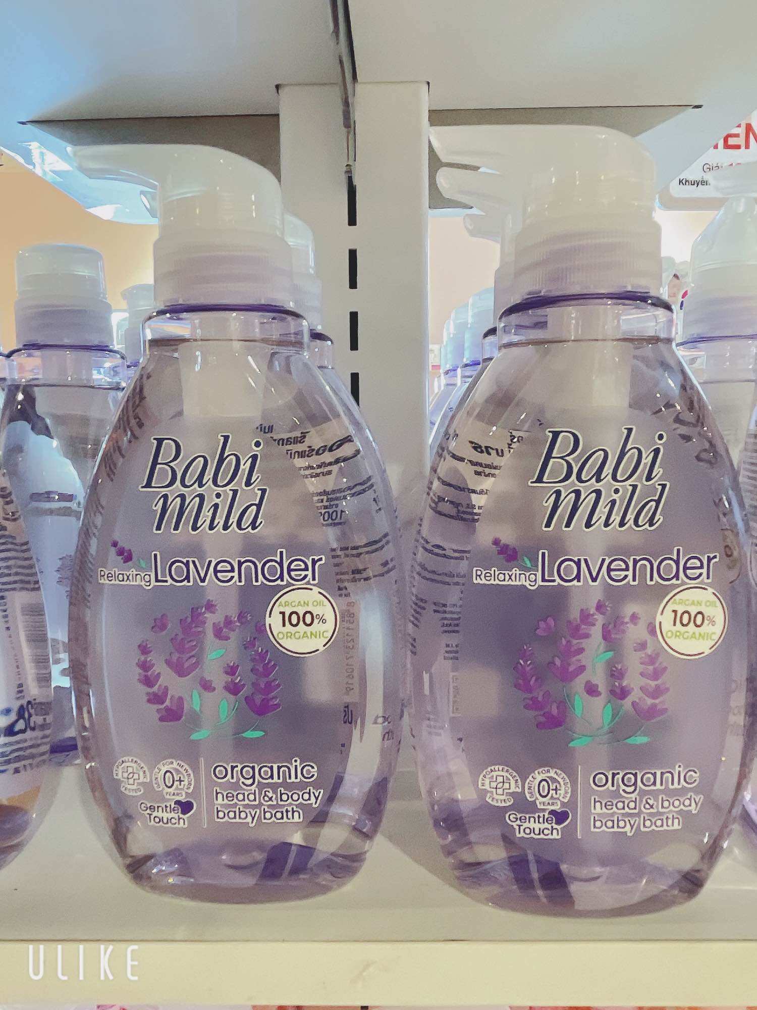 Tắm gội Babi mild cho bé 800ml/380ml