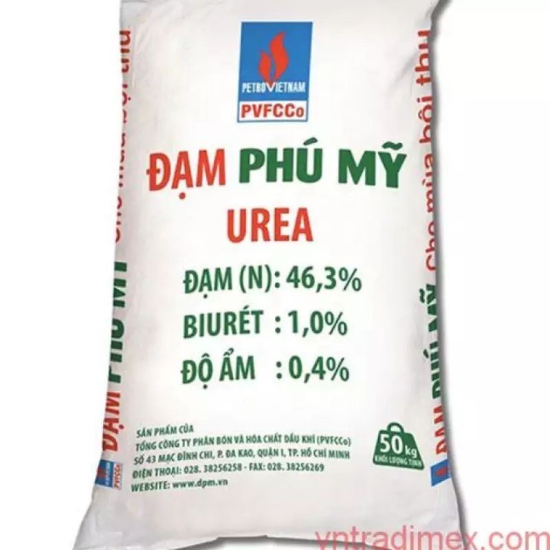 Đạm, ure Phú Mỹ chiết túi 1kg
