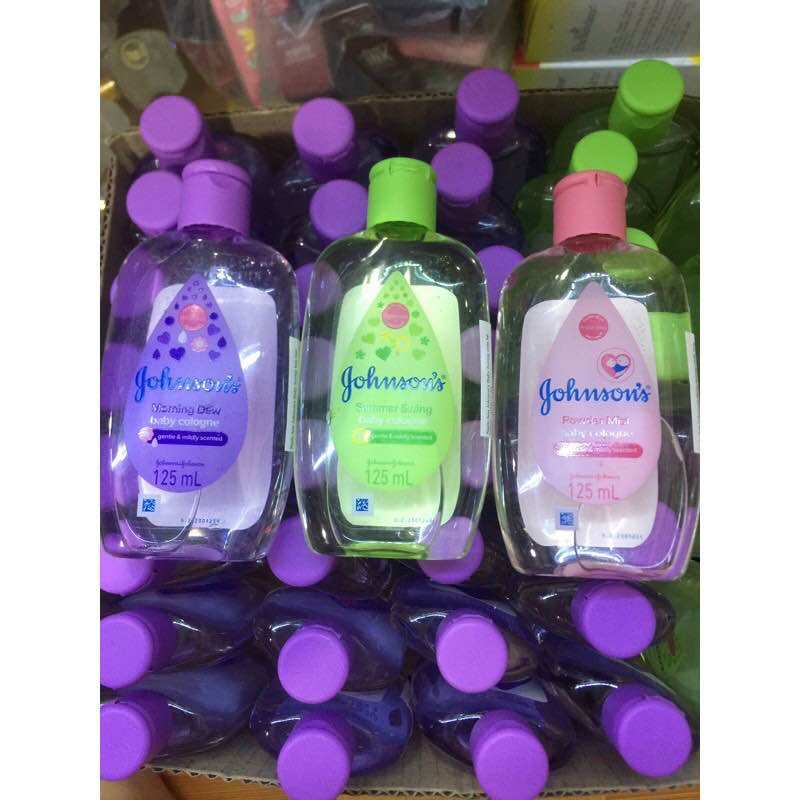 Nước Hoa Johnson Baby 125ml (màu Hồng)
