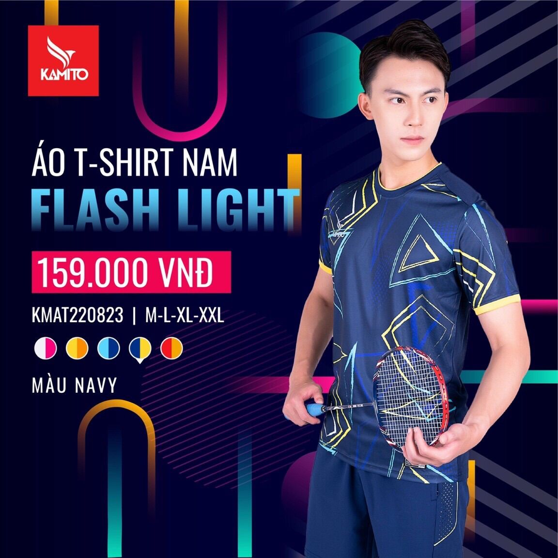 ÁO THỂ THAO NAM KAMITO
