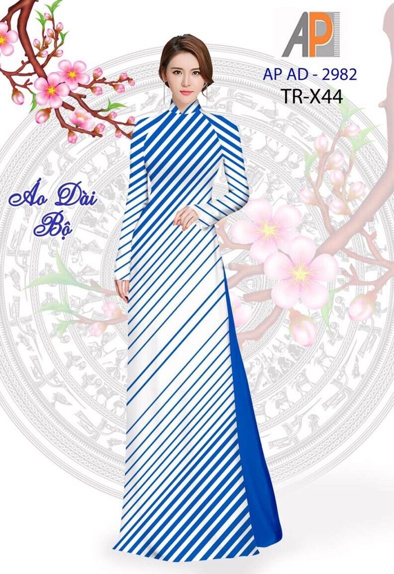 Vải áo dài kẻ sọc