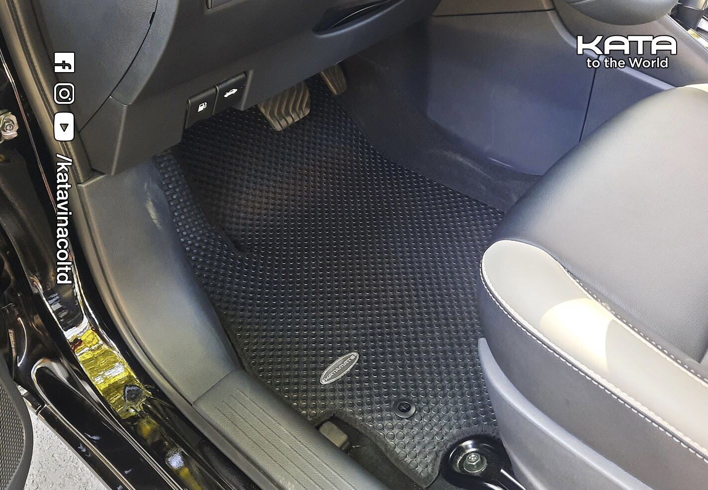 Thảm lót sàn KATA Master xe Nissan Almera- hàng chính hãng không mùi