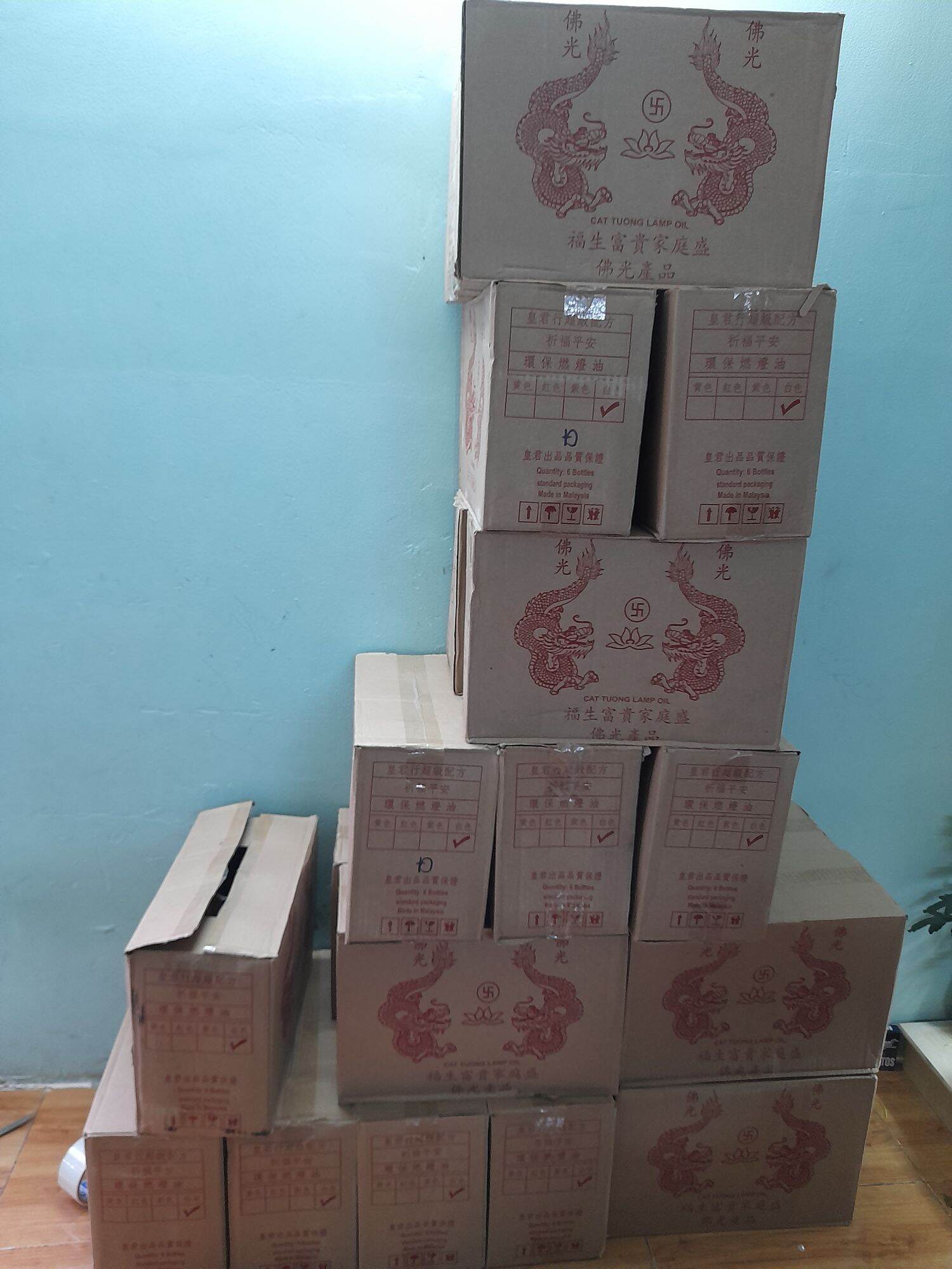 dầu lưu ly cát tường 310k/thùng