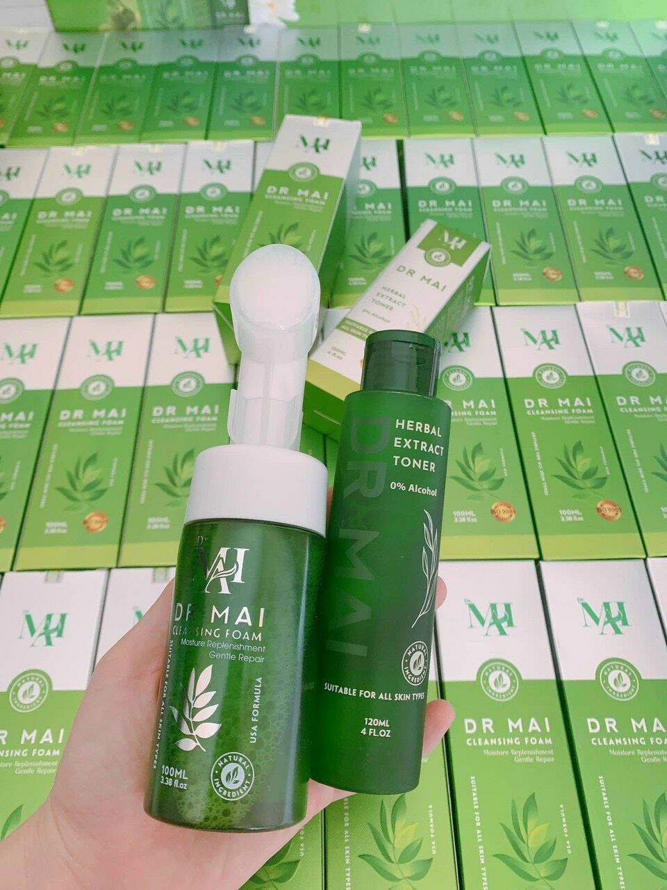 sữa rữa mặt dr mai,mai thao môc chính hãng.