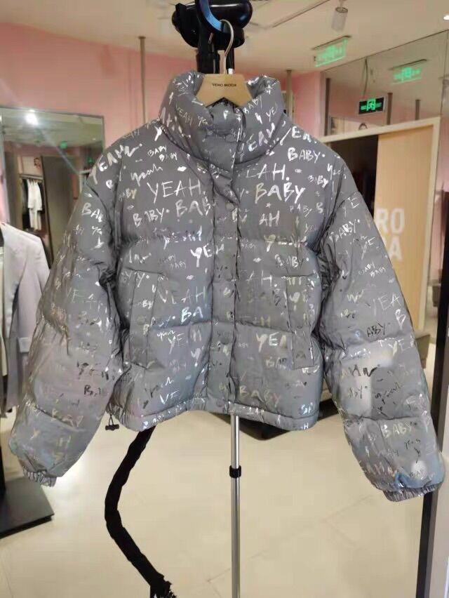 Áo phao lông vũ phản quang cao cấp Vero Moda