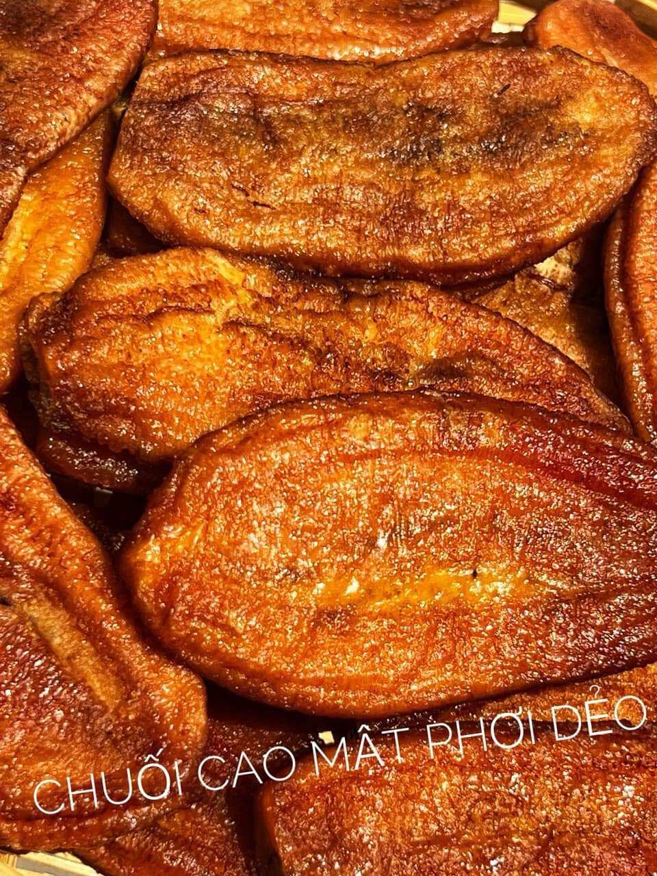 Chuối cao mật sấy dẻo