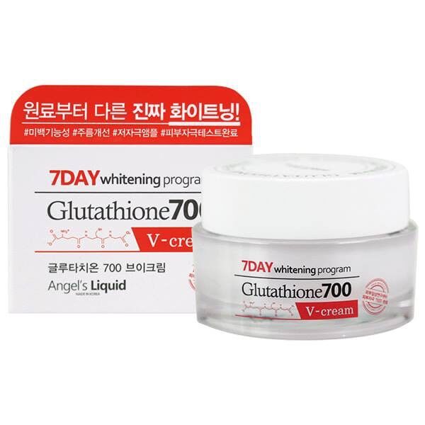 Kem Trắng Da 7day Whitening Program Glutathione 700 V