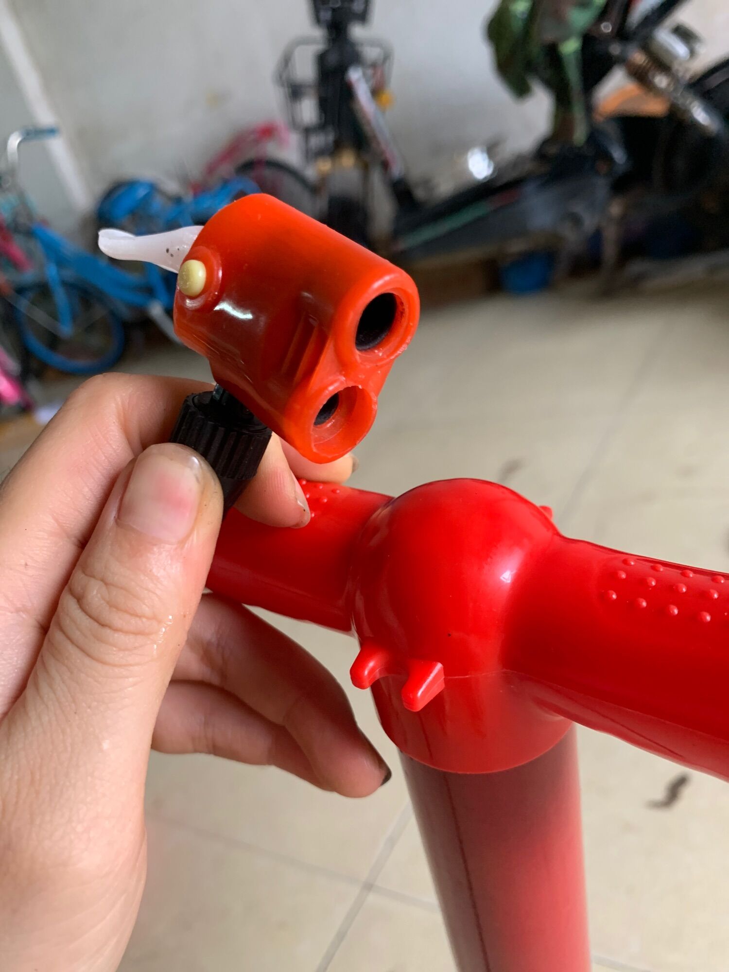 Bơm Tay Xe Đạp , Xe máy BUMP to