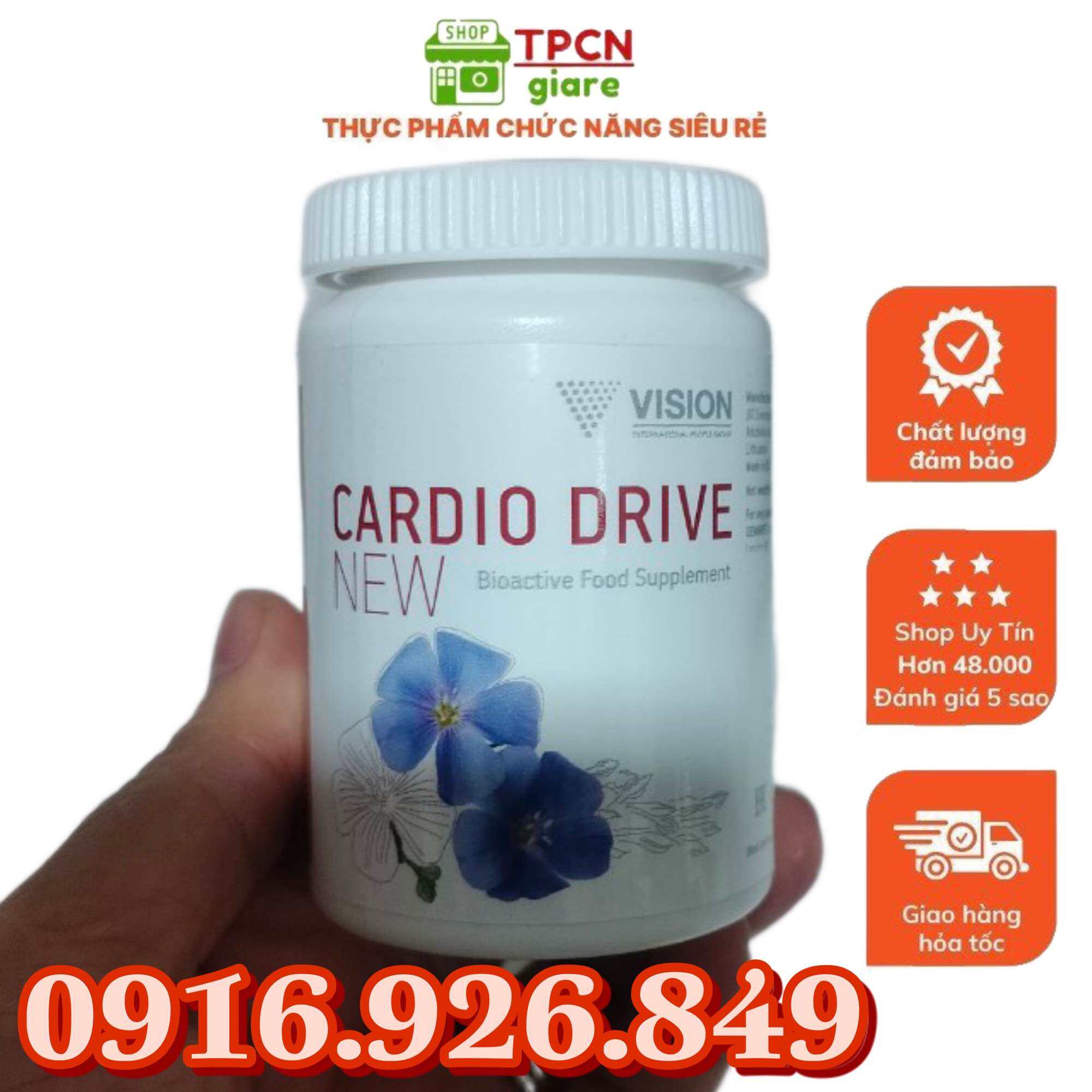 Thực phẩm BVSK Cardio Drive(Cho hệ tim mạch khỏe mạnh)