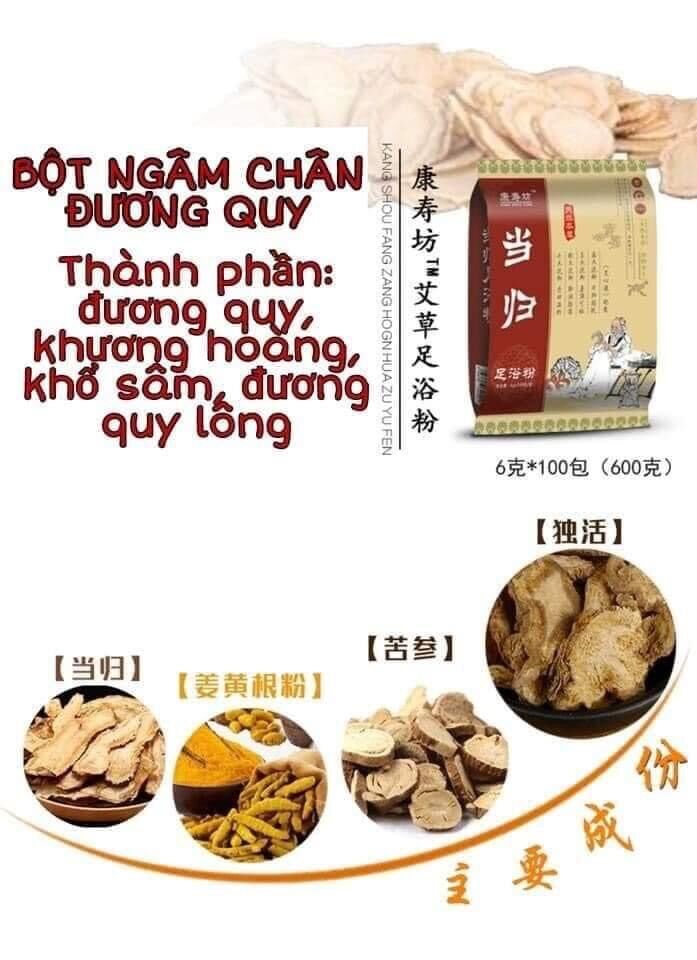 Thảo dược ngâm chân bịch 100 gói