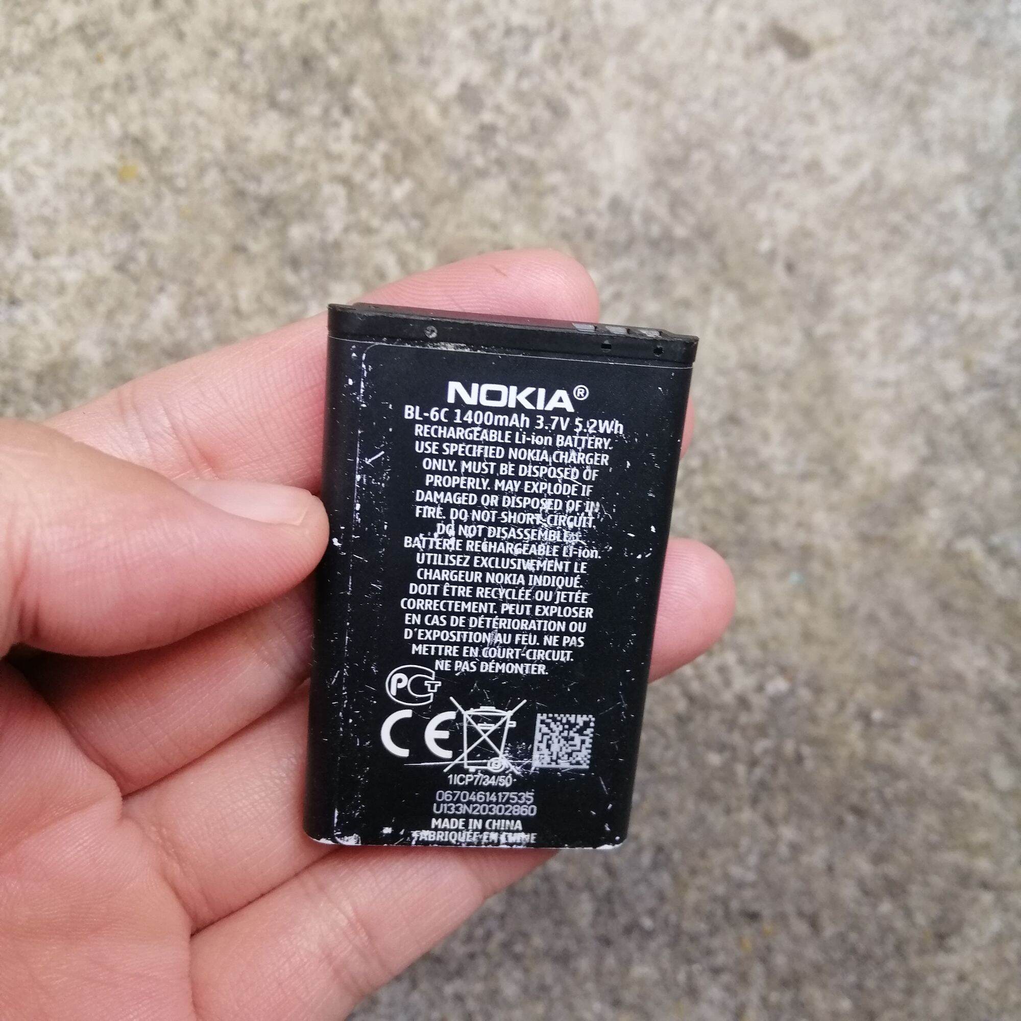 Pin nokia Ngage QD zin tháo máy Bl 6C