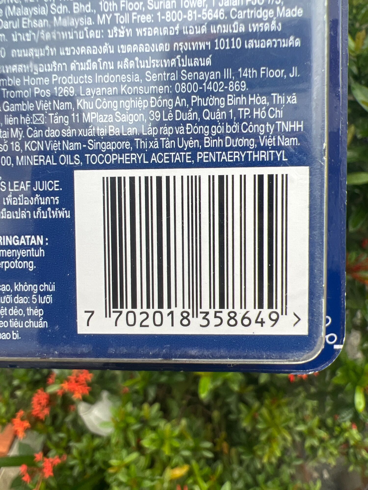 Dao cạo râu gillette fusions 5.
