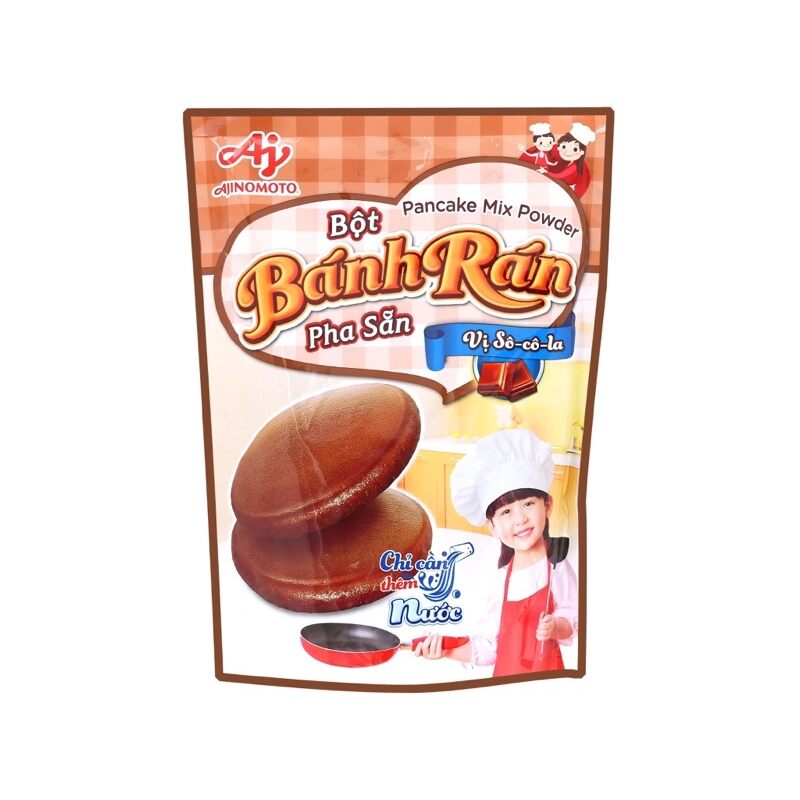 bột làm bánh rán đủ vị