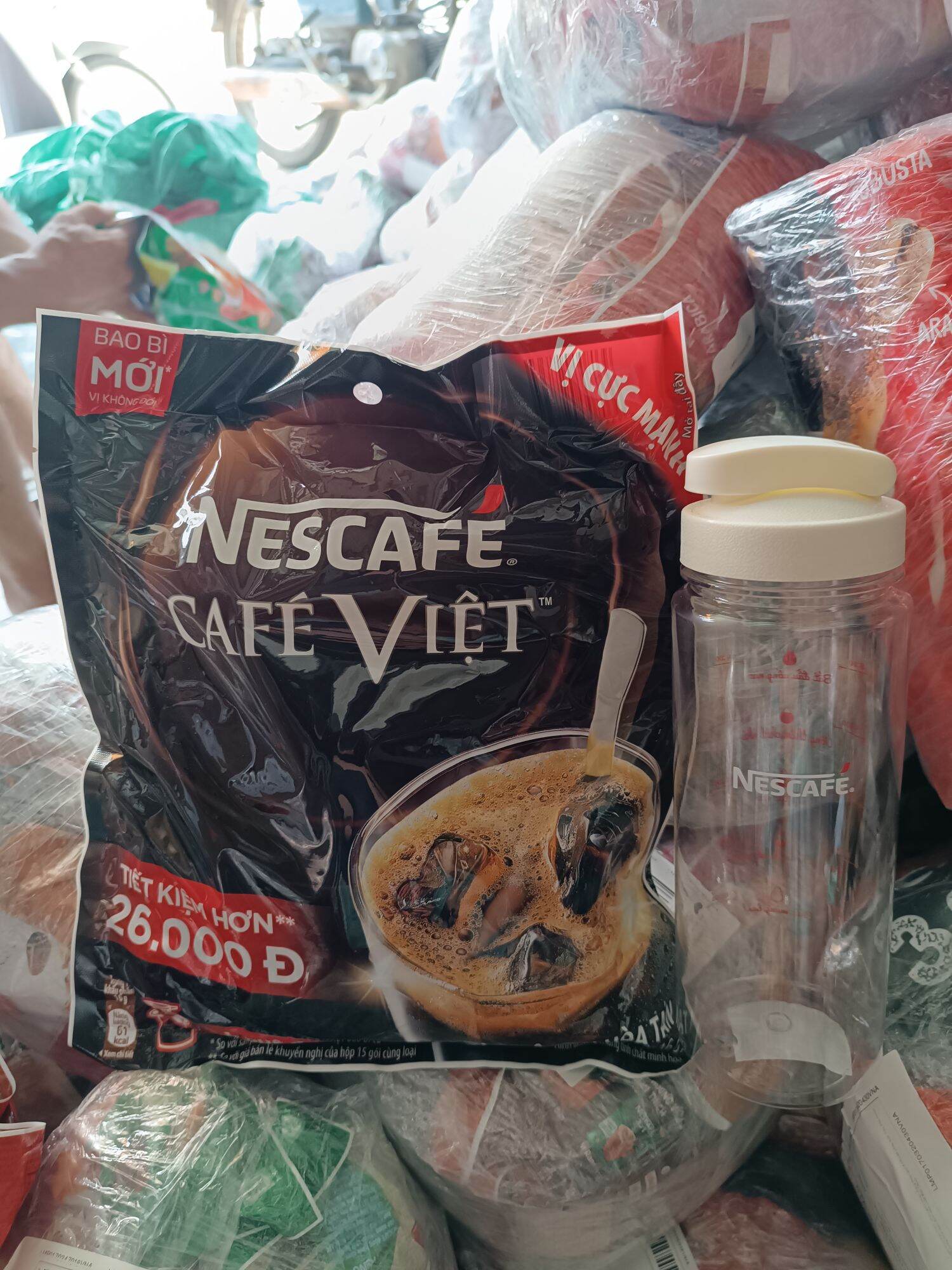 Nescafé Cafe Việt cà phê đen hòa tan bịch 35 gói*16g