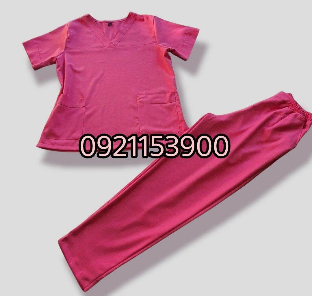 Đồng phục spa màu hồng sen
