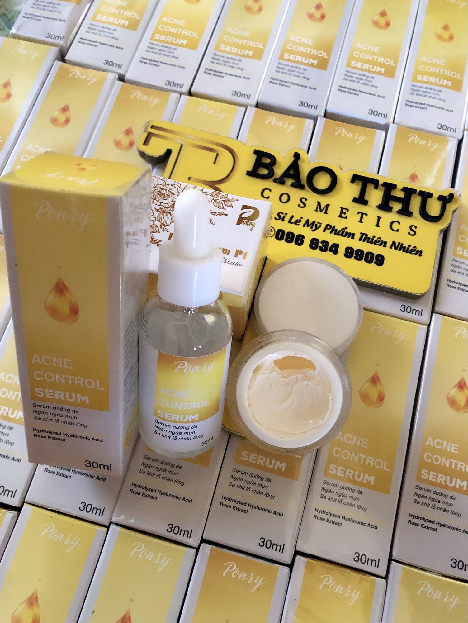 Combo Serum HA Kem Face P1 ( pỏny Tặng kèm TTBC  )