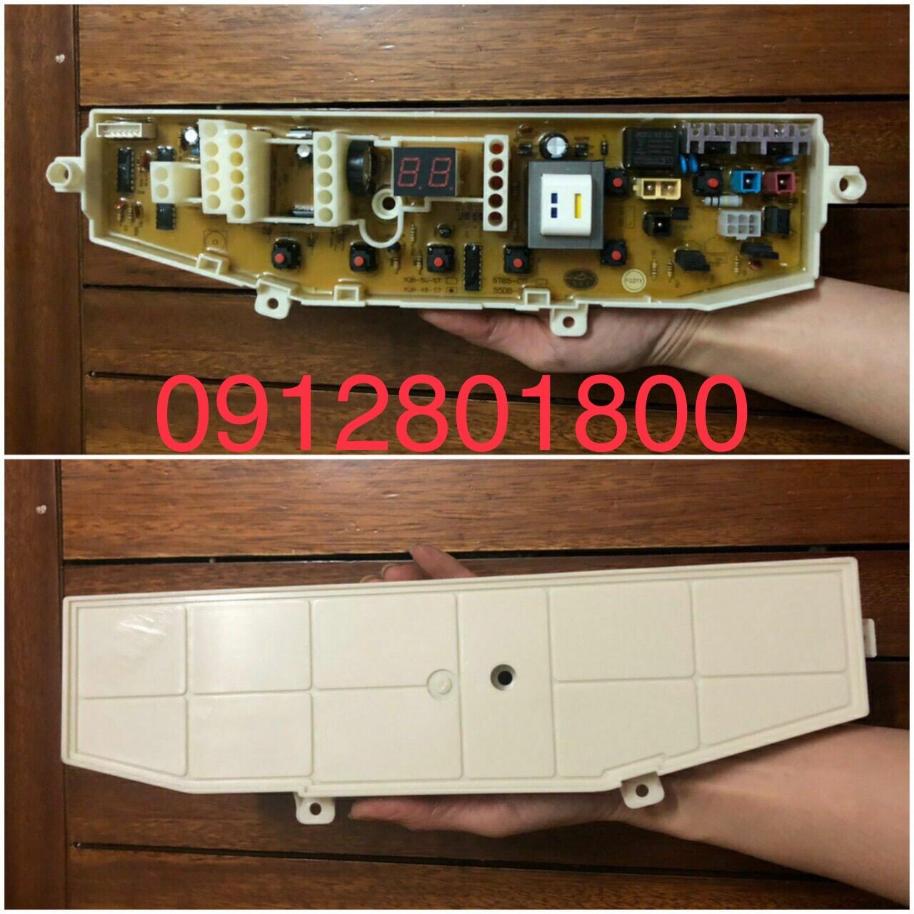 Bo mạch máy giặt Samsung đèn giữa