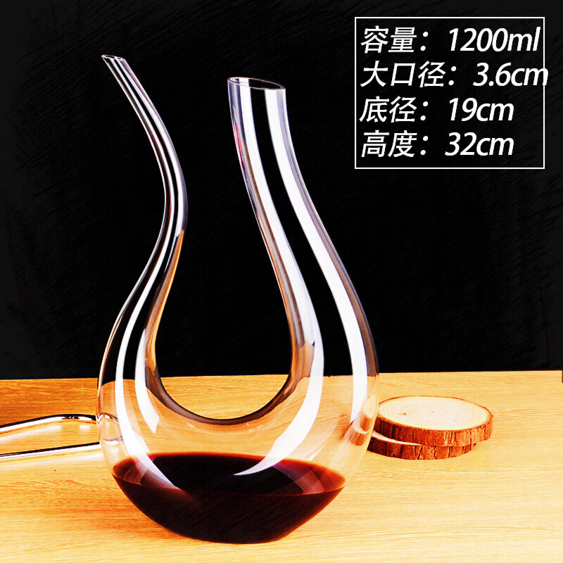 Bình đựng rượu bình đựng rượu vang bình chiết rượu vang pha lê bình rót rượu vang tây thủy tinh dụng cụ rượu cỡ nhỏ cá tính gia dụng