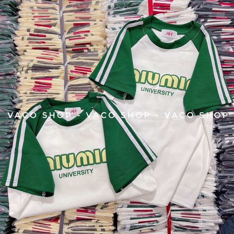 Áo thun babytee form vừa chất cotton khô 3158 - Miumiu babytee