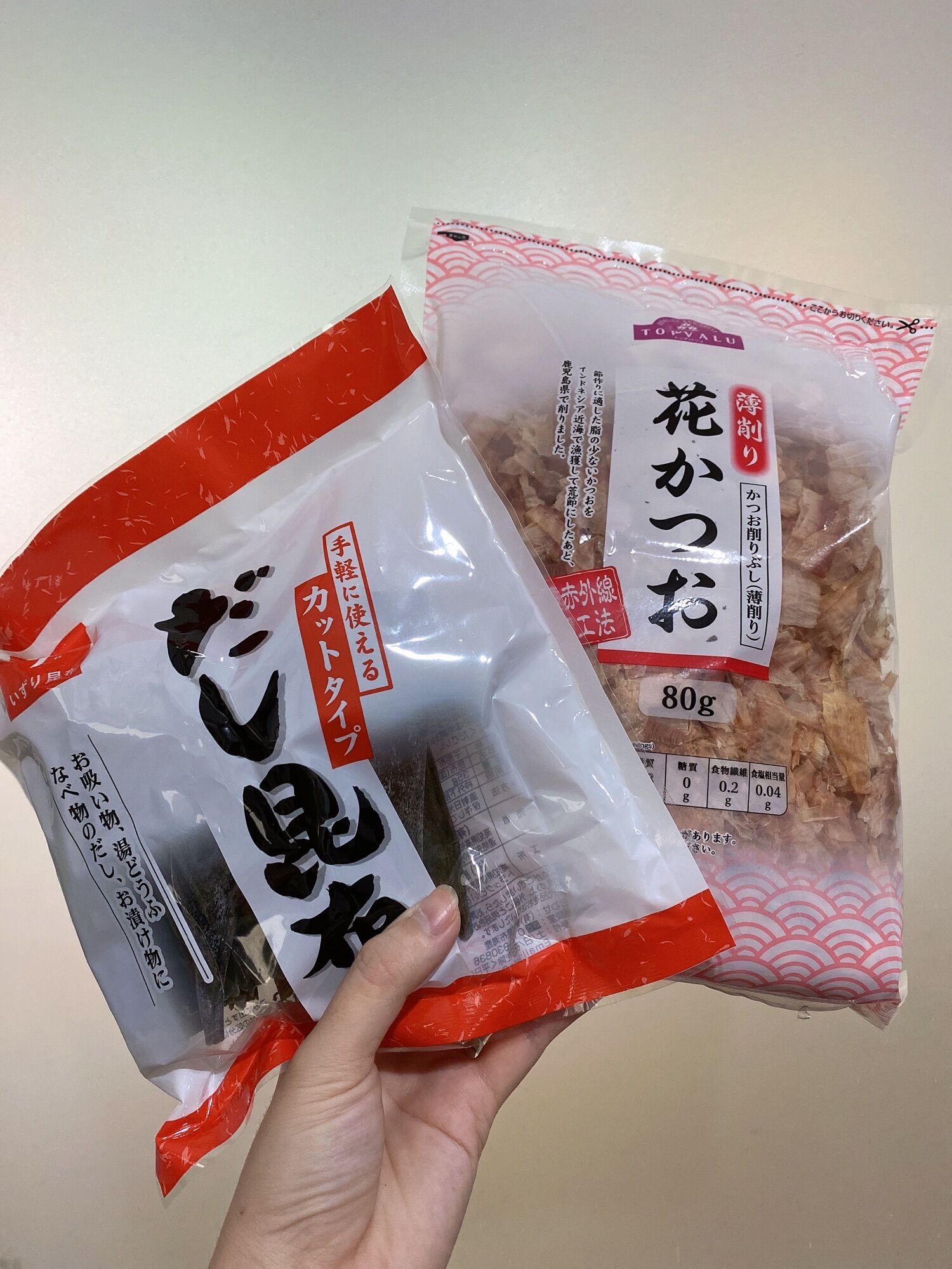 Combo cá bào+Tảo bẹ nấu nước Dashi quậy bột cho bé từ 6m+