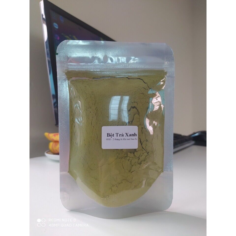 500g bột trà xanh